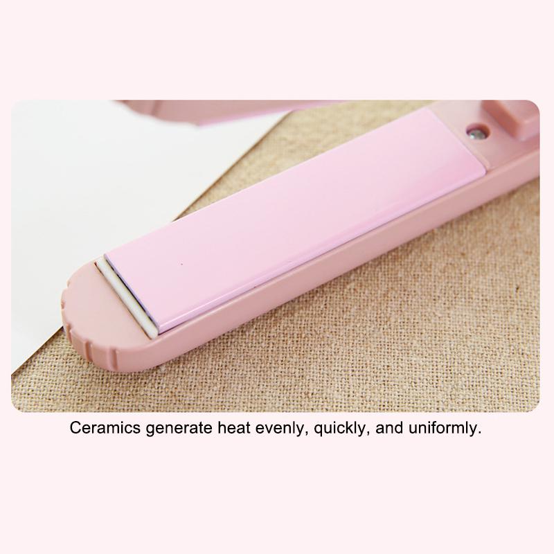 3-в-1 выпрямитель для волос Высококачественный утюжок для выпрямления Горячая расческа Мини профессиональный выпрямитель и плойка для волос Инструменты для укладки