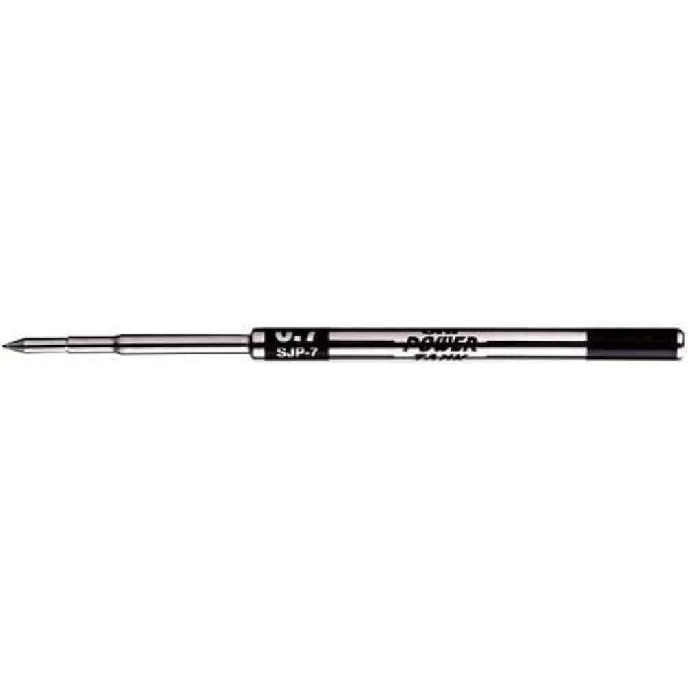 Стержни для шариковых ручек Mitsubishi Pencil SJP-7 Черные, Упаковка 10 шт.