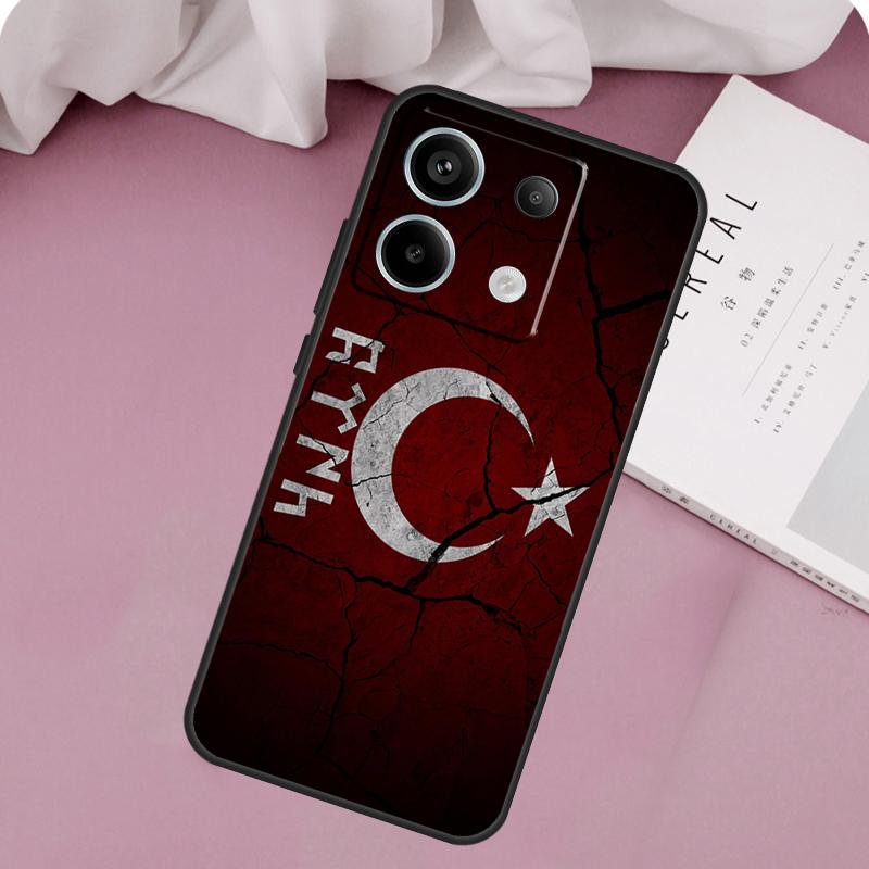 Чехол Турция Турецкий Флаг Для Xiaomi Redmi Note 14 Pro 13 12 11 10 9 11S 12S Redmi 15 14C 10C 12C 13C 15C Чехол