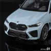 1/18 BMW X5M 2025 Внедорожник Сплав Модель автомобиля Литые Металлические Внедорожники Модель автомобиля Высокая Симуляция Коллекция Детская Игрушка Подарок