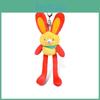 Plush Keychain With Rabbit Ears For New Year Gift And Home Decor
