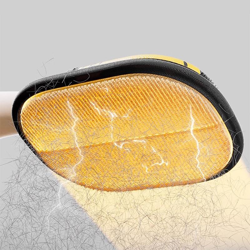 Pet Hair Removal Tool Reusable Static Removal Gloves, Double-sided Grooming Gloves For Pets Removes Pet Fur Hair For Carpets