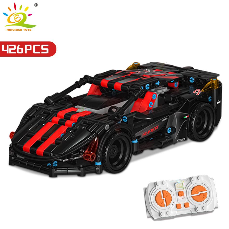Технические RC супер гоночные модели автомобилей, строительные блоки, автомобильное приложение, дистанционное управление, DIY MOC, автомобильные кирпичи, детские игрушки