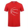 Fashion Custom T Shirt Basketball Printed Casual T-shirts Cool Loose Personality Plus Size Round Neck t shirt Camisetas