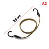 1pc New Elastics Rubber Luggage Rope Cord Hooks Bikes Rope Tie Bicycle Luggage Roof Rack Strap Fixed Band Hook Car
