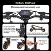 G2 MAX 1200W 48V 21ah 55 KM/H electric scooter, foldable, with seat, for city and off-road use E Scooter