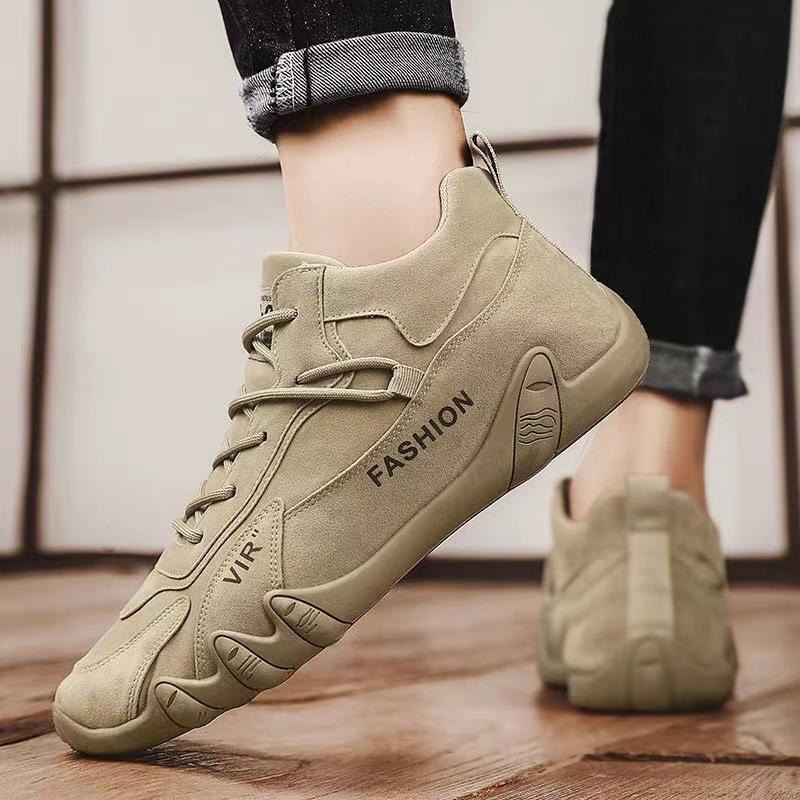 2024 новые осенне-зимние мужские туфли мужские модные универсальные износостойкие нескользящие мужские туфли Doudou рабочая повседневная обувь