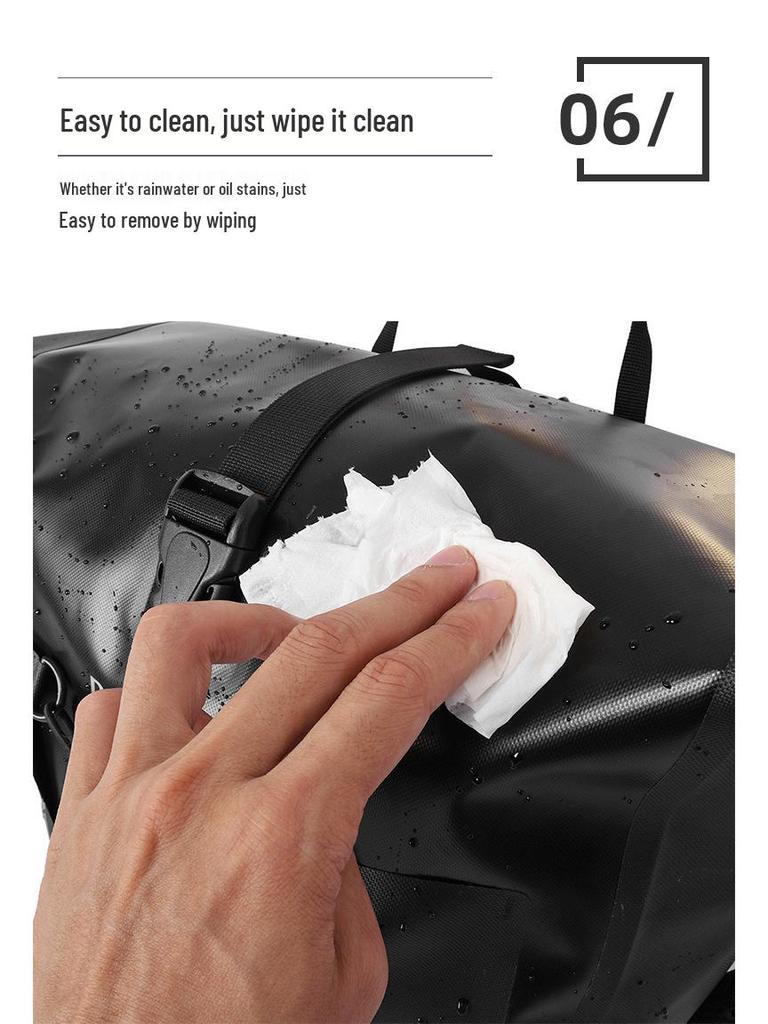 Задний багажник для горного велосипеда и сумка на седло - Велосипедный рюкзак и аксессуары из ТПУ