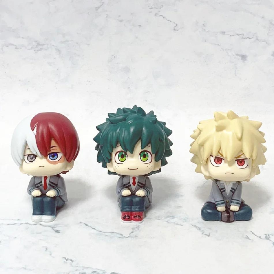 10Cm Boku No Hero Academia Anime Figure Midoriya Izuku Action Figure Bakugo Katsuki/Todoroki Shoto Figurine Pvc Collection Toys
