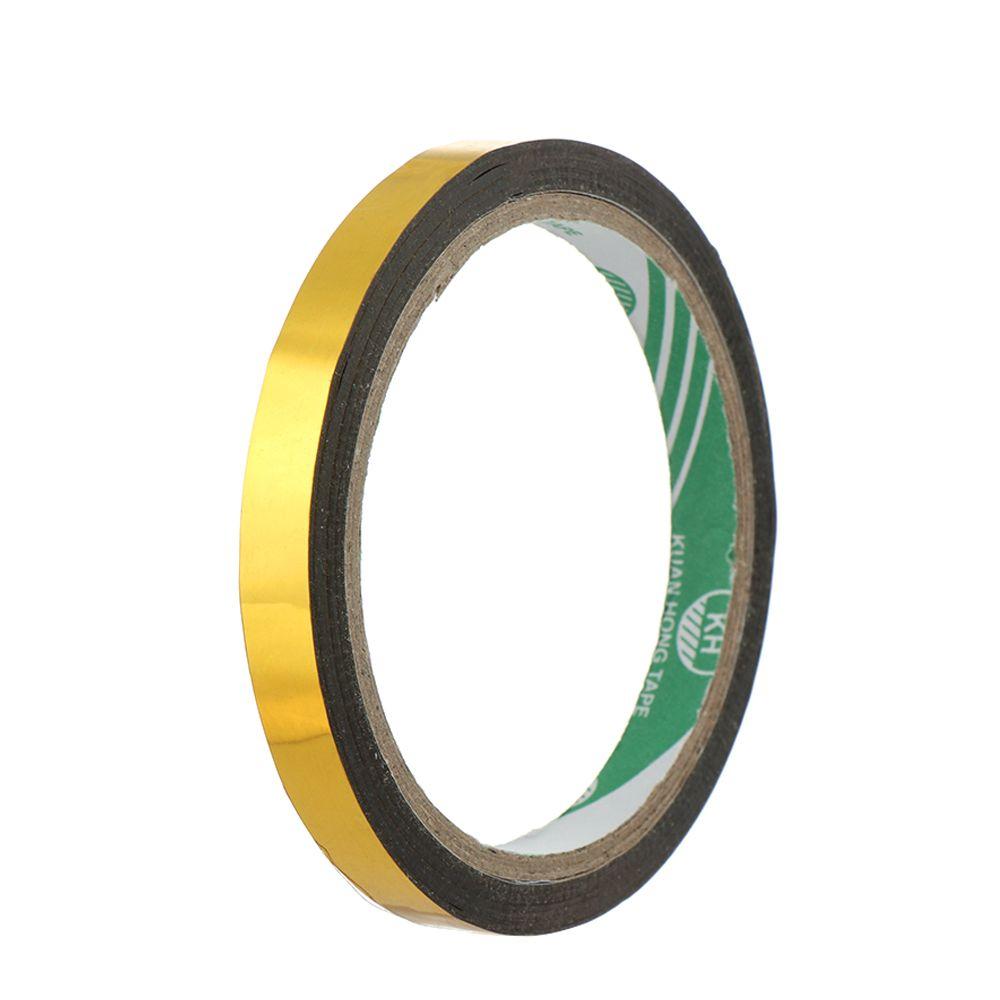 Клейкая декоративная лента для украшения золотая лента светоотражающая лазерная лента