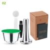 Кофейная капсула для Dolce Gusto Mini Me, многоразовая, заправляемая, из нержавеющей стали, фильтр-чашка для кофе, фильтры из нержавеющей стали