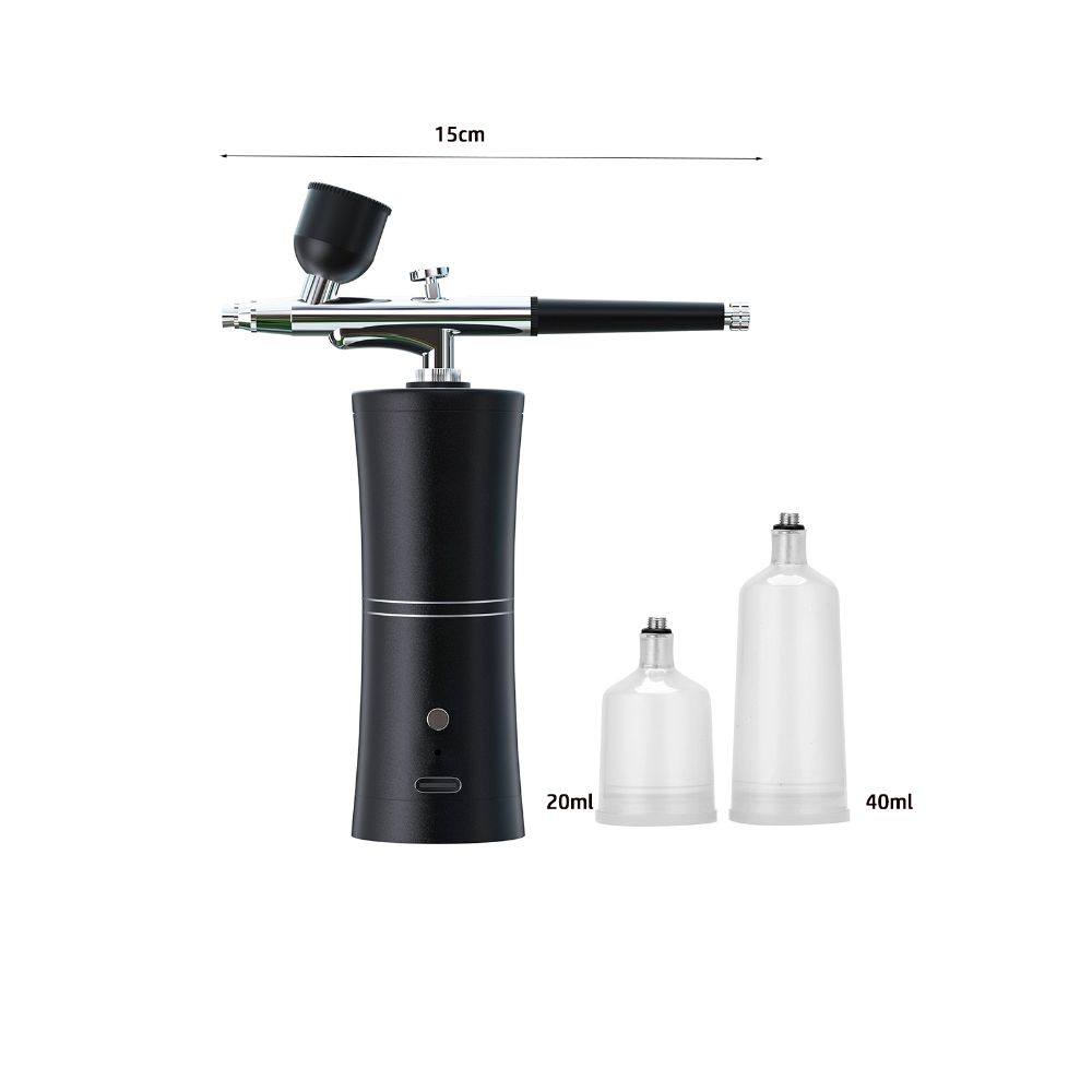 160kpa Air Brush Electric Nails Art Tool New Nano Oxygen Airbrush for Painting Wireless