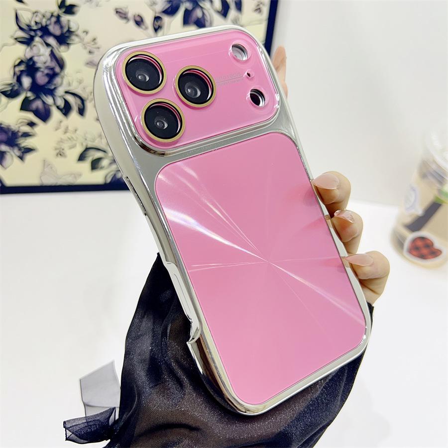 Тонкий противоударный чехол Aurora с гальваническим покрытием для iPhone 14/13 Совместим с Apple 17/16/15 Pro Max