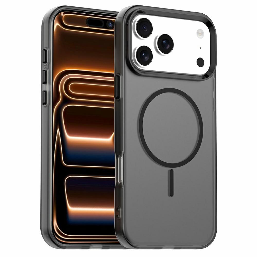 Чехол для iPhone 17 Pro Max, конфетный цвет, ПК + ТПУ + ПЭТ, чехол для телефона, совместимый с MagSafe