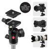 Manfrotto Befree Advanced AS Camera Tripod Twist Lock Compatible Portable Compact Travel Tripod Kit Ball Head Carbon Tripod for DSLR Mirrorless Camera