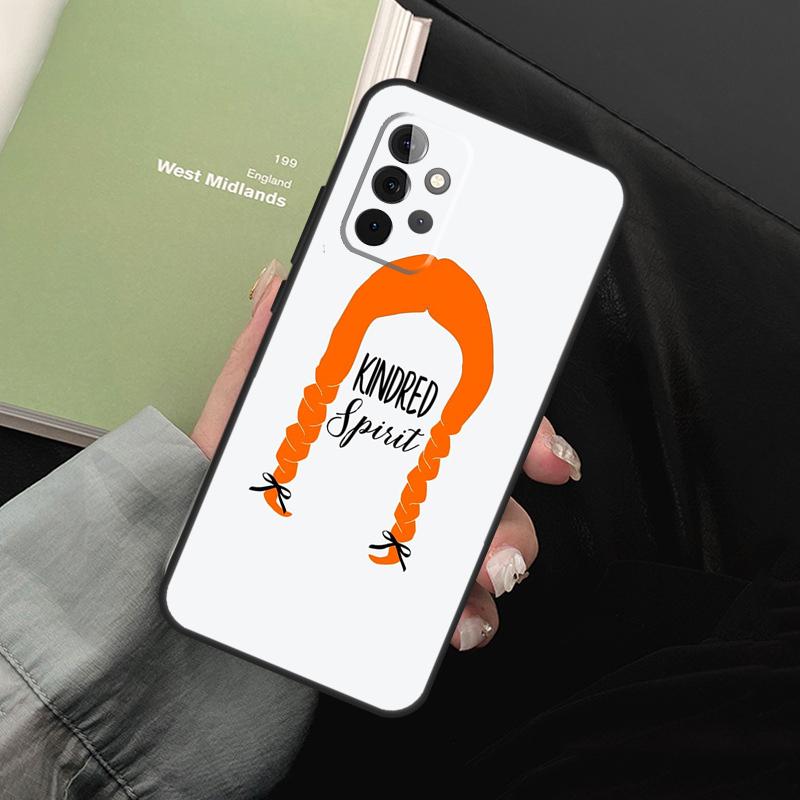 Энн из Зеленых Крыш Для Samsung Galaxy A55 A35 A53 A33 A13 A15 A36 A56 A26 A16 A22 A32 A52 A54 A34 A05 A06 Чехол