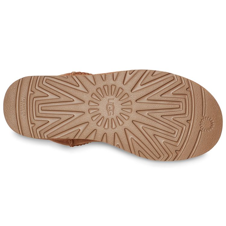 UGG Классические ультра мини-ботинки Chestnut женские кроссовки коричневые 1116109-CHE