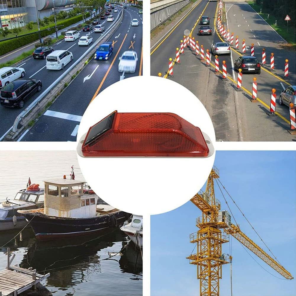 Aolyty Солнечный сигнальный фонарь, Светодиодный свет, Стробоскоп, Датчик освещенности, Автоматическое мигание, Вспышка, Ультраяркость,