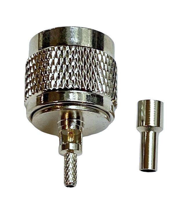 N plug connector for RG174 HQ cable
