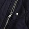 Womens Oversized Y2K Style Puffer Jacket With Wide Shoulder Cut Loose Fit Cotton-Padded Coat