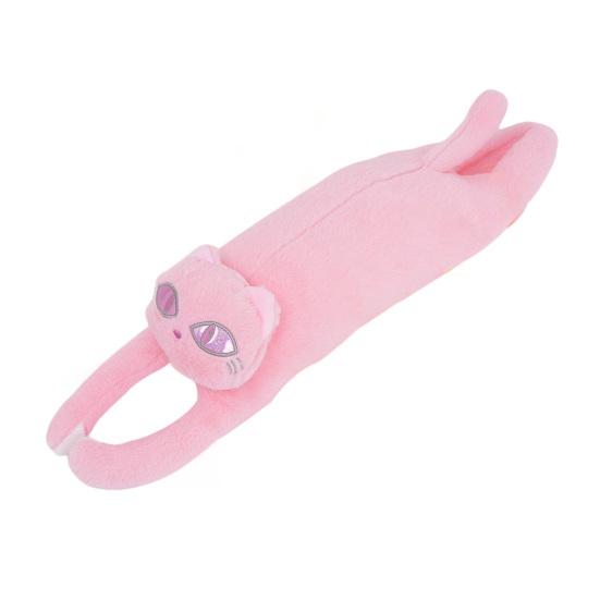 USB Animal Heating Doll Temperature Adjustable Auto Shut-off Electric Stuffed Dog Cat Toy Shoulder Back Neck Belly Pain Relief Animal Pillow
