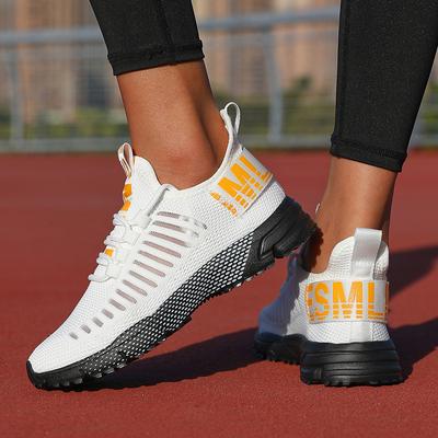 Женские кроссовки на платформе, летние, дышащие, для бега, для тенниса, легкие, для путешествий, походов, повседневные, сетчатые, для мужчин