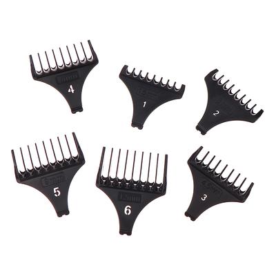 6 шт./набор для T9 1,5/3/4,5/6/9/12 мм Профессиональная машинка для стрижки волос Ограничительная насадка Универсальные насадки Парикмахер Руководство для стрижки волос Парикмахер