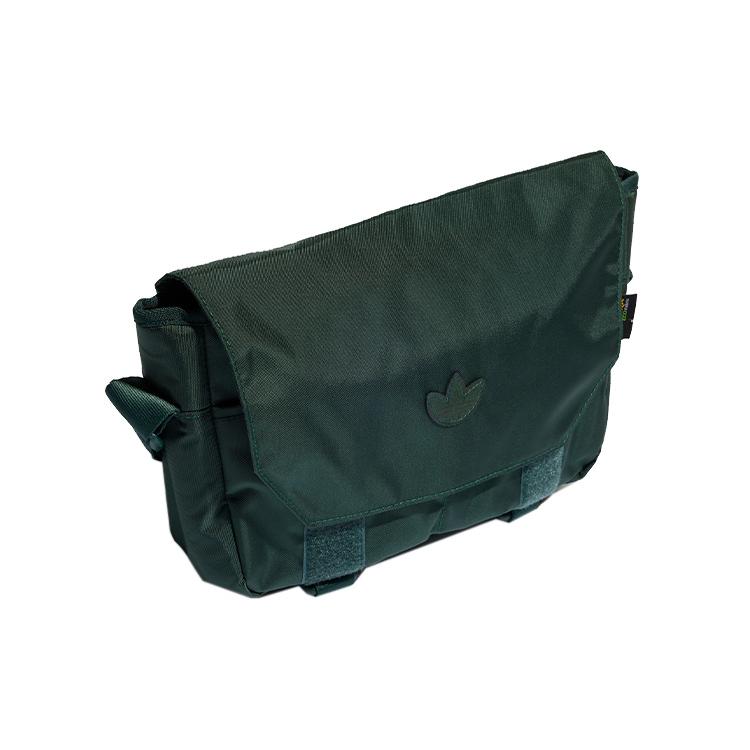 New Adidas Originals Recycled Material Polyamide Sports Bag Messenger Bag Crossbody Bag Shoulder Bag Unisex Mineral Green HL6696
