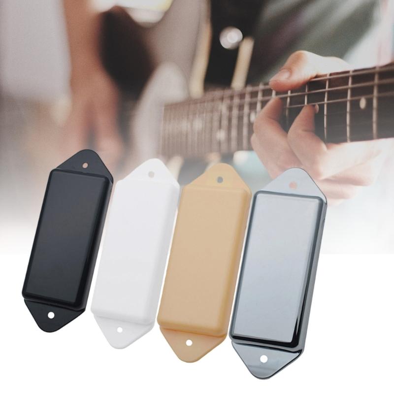 P90 Type 6 String Pickup Cover Suitable for Guitars High Durability ABS Simple Assembly Dust and Humidity Protection