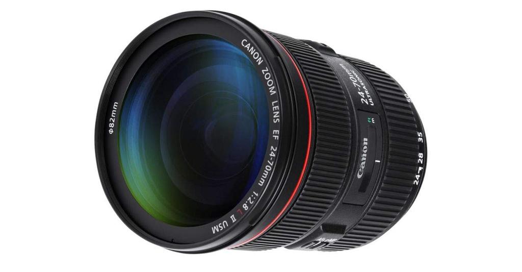 Canon Стандартный зум-объектив F4 L IS USM, совместимый с полноразмерным EF24-70 мм