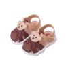 New Summer Solid Color Bear Children's Sandals Supply of Soft Sole Non-Slip Shoes for Older Children