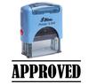 Printtoo APPROVED Self Inking Rubber Stamp Office Канцелярские товары Custom Shiny
