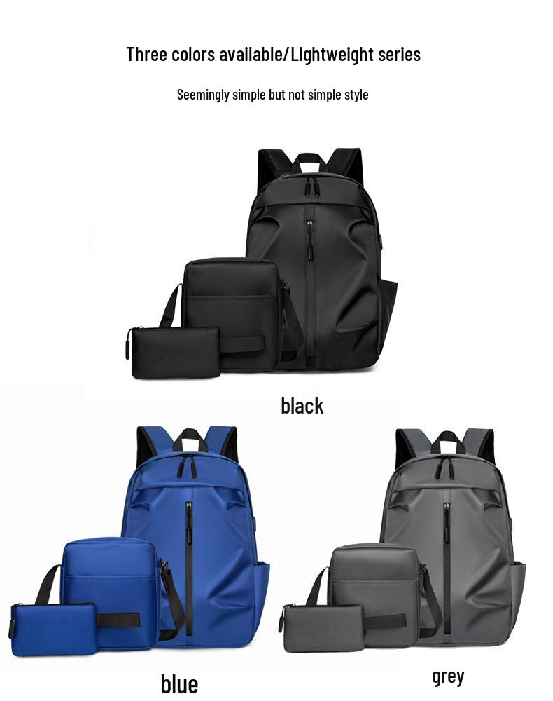Men's Large Capacity Lightweight Waterproof Backpack for Outdoor Sports, Travel, School, and Laptop