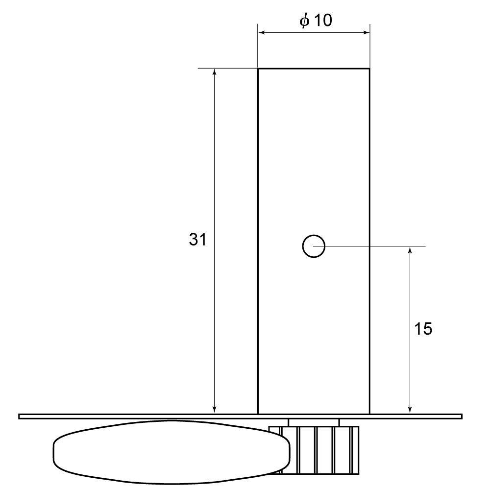 Kikutani Колки для гитары для струн из жил Тройные 1 комплект Никелированные колки, 35 мм, Струны, Рядные, (Лево право), Отделка, GM-35G