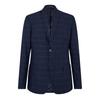 Ted Baker Mens Rust Plaid Flap Pocket Suit Jacket