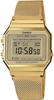 Casio Standard A700WMG-9A Watch Men's Women's Cheap Casio Digital Date Gold Mesh