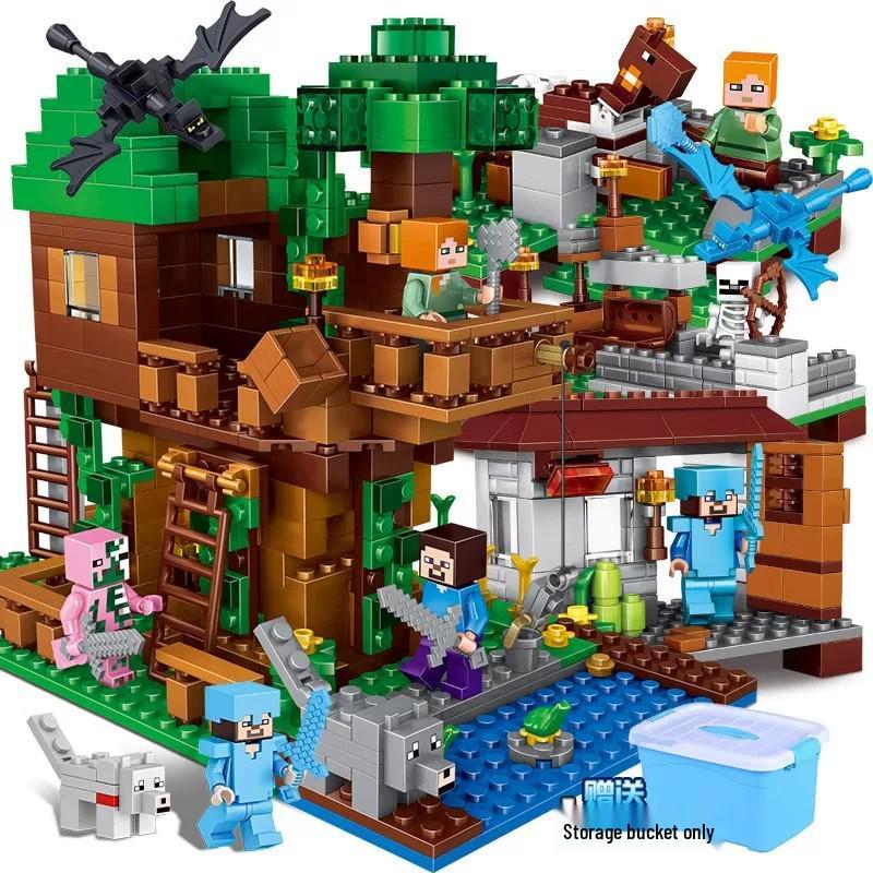 Набор-приключение «Домик на дереве Стива» из Minecraft - Игрушка-конструктор для детей