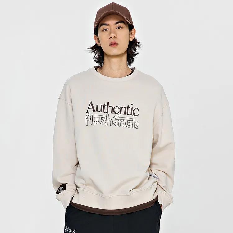 Kappa Sweatshirts Men's Crew Neck Moderate (Unisex) Sweatshirts K0E12WT71
