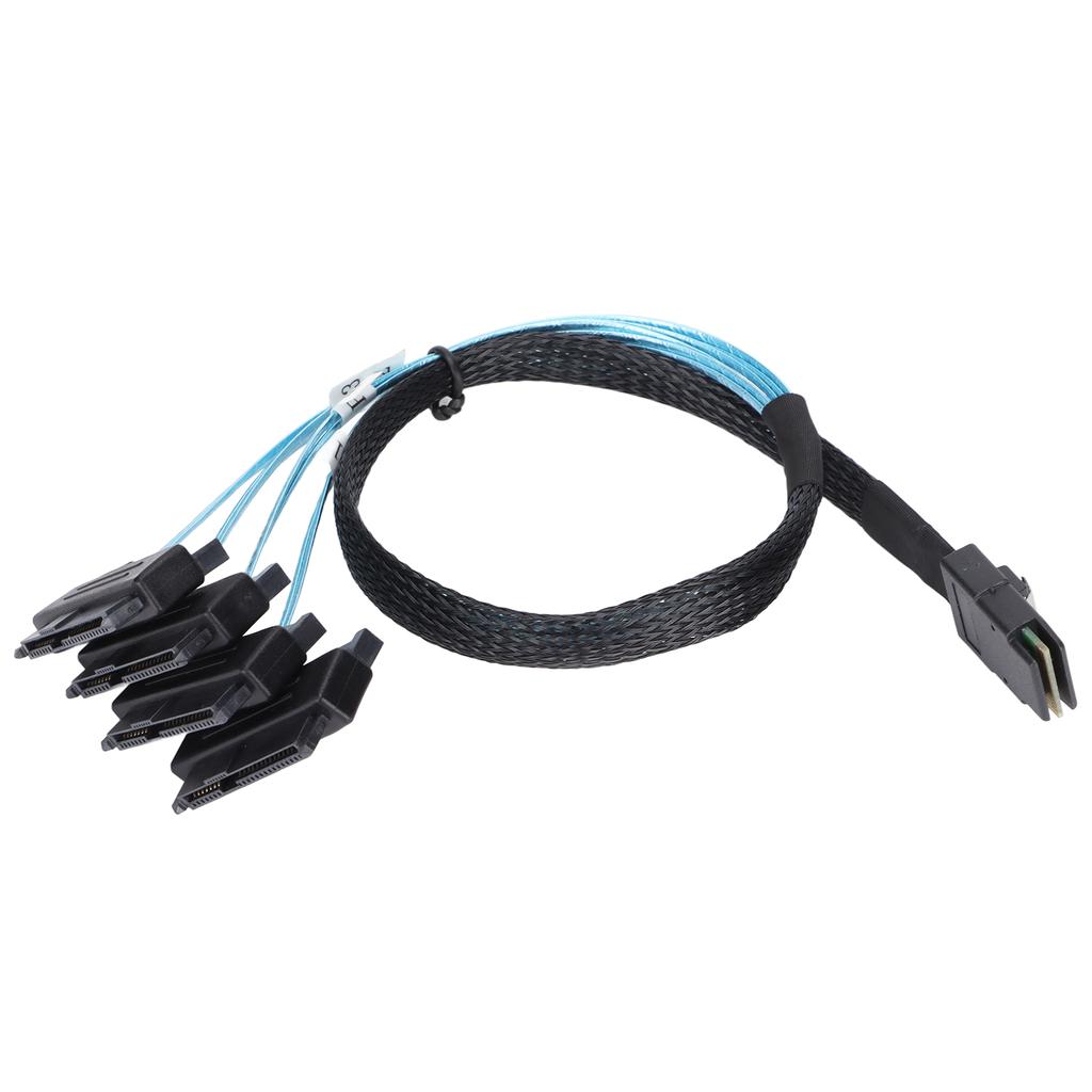 MINI SAS Cable Compact Portable SFF 8087 To 8482 SATA Adapter for ServeRAID MR10i