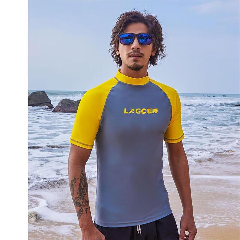 Короткий рукав Rash Guard для водных видов спорта