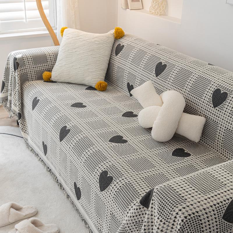 Ткань для чехла для дивана, высокая плотность, приятная для кожи, удобное мягкое многоцелевое одеяло кремового цвета, мягкий цветной тон, дышащая