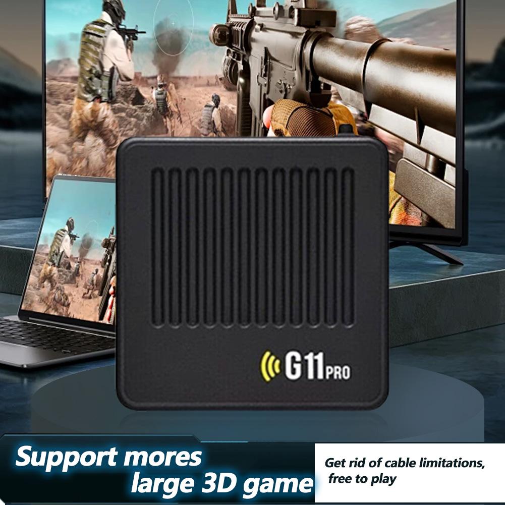 Игровая приставка G11 Pro 4K HD TV Игровая приставка Видеоигровая консоль 64/128/256 ГБ 40000+ Ретро-игр Портативная игровая приставка Беспроводной геймпад