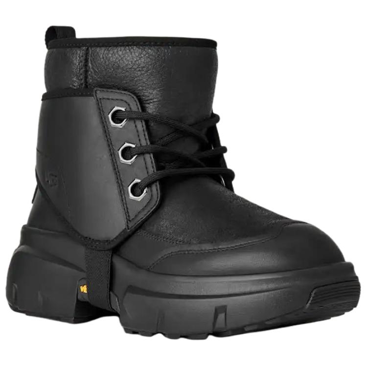 UGG JLD Теплые Короткие Снежные Ботинки Мужские Черные Кроссовки 1171351-BLK