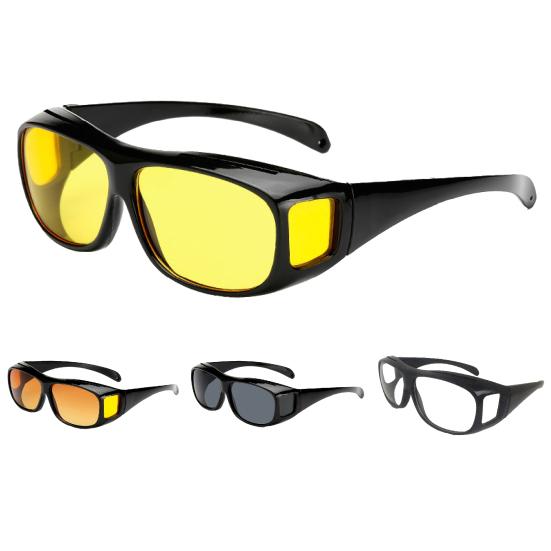 Мужские и женские ветрозащитные солнцезащитные очки для езды на велосипеде, очки для вождения, очки ночного видения, очки для верховой езды