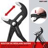 Cle plomberie Maxpower - NON - Pince Multiprise Reglable Serrage Rapide Jeu de 2 Pieces 190 et 250 mm Pince Plombier...