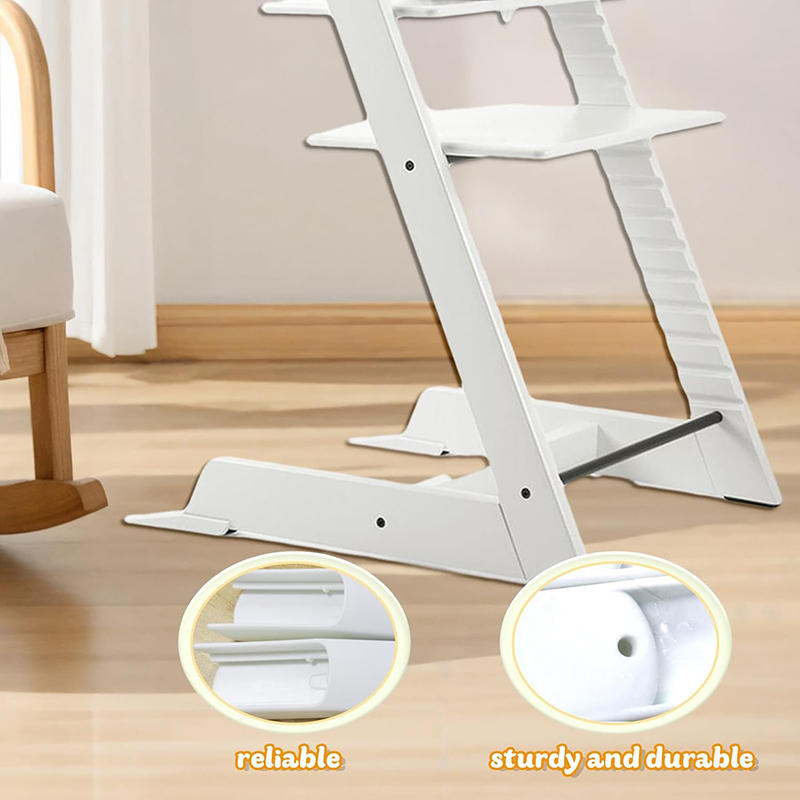 Insert Dining Chair Accessories Safety Extension Piece Anti Tipping Strip Baby Chair Anti-Skid Leg Pad Feet 2PCS/set