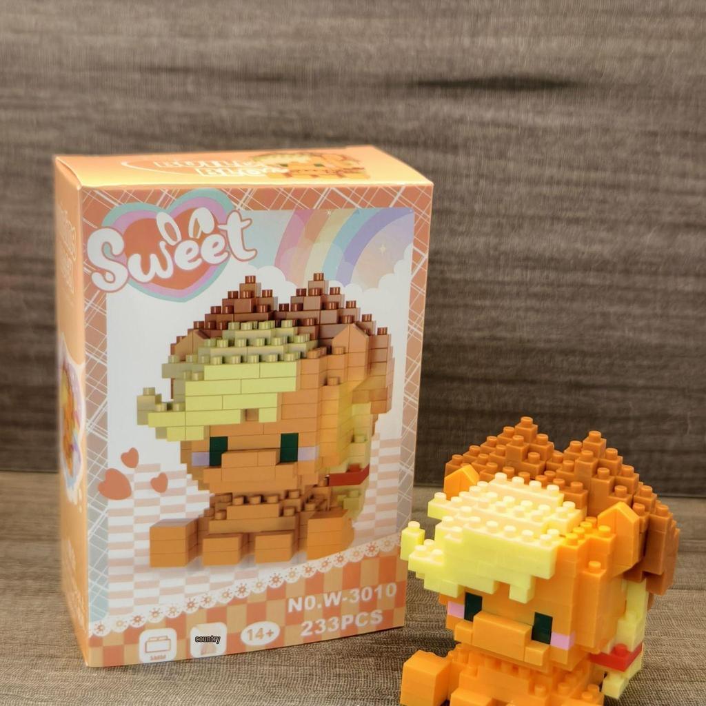 Трансграничный конструктор «Мультяшная кукла Пони», совместимый с Lego для развивающей игры и подарков для девочек