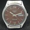Б/У ВИНТАЖНЫЕ SEIKO 5 АВТО 6309A ЯПОНИЯ МУЖСКИЕ Д/Д КОРИЧНЕВЫЕ ЧАСЫ 608г-a316372-2