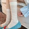 Miu Series Foot-Stepping Calf Socks Cover Women'S Ballet Wind Breathable Half-Leg Cover Summer Thin Hollow Mesh Stacking Socks