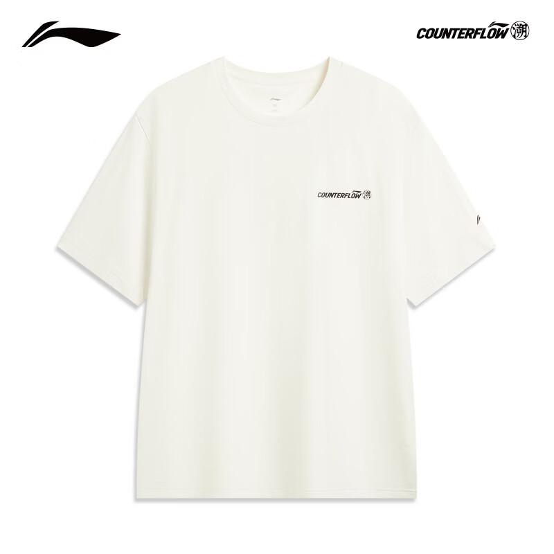 Li-Ning Мужская быстросохнущая футболка для активного отдыха CF ATSW031